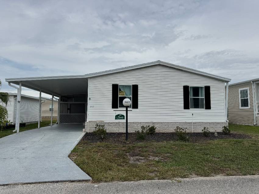 1609 Deverly Drive a Lakeland, FL Mobile or Manufactured Home for Sale
